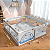 Cercadinho Infantil de Proteção 1.80 x 2.00cm Desenho Baleia Com Tapete e acessórios - Imagem 2