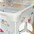 Cercadinho Infantil de Proteção 1.80 x 2.00cm Desenho Baleia Com Tapete e acessórios - Imagem 5