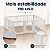 Cercado de Proteção Modular Luxo Para Pet Cachorro 1.50x1.00cm Branco - Imagem 4