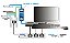DPS hib. 3 est., sinal, 8 vias, 12 V, 5 kA- C.Tel. base tec. digital - conexao RJ-45 - Imagem 4