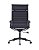 Cadeira Presidente Black Office Cinza Preto - Imagem 3
