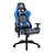Cadeira Gamer Black Hawk Preta/Azul FORTREK - Imagem 1