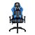Cadeira Gamer Black Hawk Preta/Azul FORTREK - Imagem 2