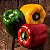 Sementes de Pimentão Mix Arco-Íris – Verde, Vermelho e Amarelo - Imagem 1