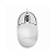 Mouse Com Fio USB Box Óptico Branco Multilaser MO302 - Imagem 1