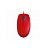 Mouse Logitech com fio USB M110 - Vermelho - Imagem 1