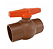 Valvula Esfera Pvc Monobloco Soldavel - Imagem 1