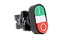 Botão Duplo Oval sem Sinalizador - Imagem 1