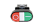 Botão Duplo Oval sem Sinalizador - Imagem 2