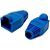 Capa p/Plug Modular RJ45 Azul  8 x 8 - Imagem 1