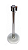 Pedestal Neon Cromado Semi Brilho - Easyline - Imagem 1