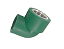PPR Verde - Cotovelo Liso x Rosca Interna Metal - Imagem 1