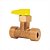 Valvula Gas Bloqueio Reto 1/2'' NPT x 1/2'' NPT - Imagem 1