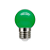 Lampada Bolinha Leitosa Verde 15W x 127V - Imagem 1