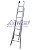 Escada Aluminio Esticavel ED - Imagem 1