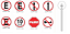 Etiqueta Placa Sinalização de Transito - Imagem 2