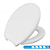 Assento Sanitario Astra Almofadado Oval - TPK/AS - Imagem 1