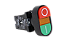 Botão Duplo Oval com Sinalizador 220V - Imagem 1