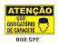 Etiqueta Atenção Uso Obrigatório de Capacete - Imagem 1