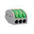 Conector Clip 3 vias Intelbras - Embalagem 4 Peças - Imagem 1