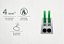 Conector Clip 2 vias Intelbras - Embalagem 6 Peças - Imagem 3
