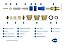 Reparo Salva Registro kit 10 em 1 - Blukit - Imagem 2
