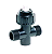 Pead - Registro PP Cabeça Quadrada RI /RI RE /RE RE /RI - 3/4" x 3/4" - Imagem 1