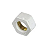 Pead - Porca Branca com Rosca Metalica 3/4'' para Tubete 3/4'' - Imagem 1