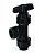 Pead - Registro Modelo TE PP para Suporte P Hidrometro RI x PEAD PN10 - Imagem 1