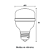 Lampada Led Blumenau 20W Bivolt 3.000K - Imagem 2