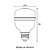 Lampada Led Blumenau 30W Bivolt 3.000K - Imagem 2