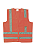 Colete Refletivo tipo Jaqueta com Bolso PPS 12 – Laranja - Imagem 1