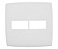 Pial Plus - Placa 2 Modulos Horizontal 4x4 - Imagem 1