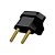 Pino 2x10A Triangulo Preto Alumbra - Imagem 1