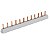 Barramento Fase Bipolar Din 80A - 12 Polos - Imagem 1