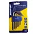 Chave Allen Abaulada 1.5 a 6mm Brasfort - kit 7 peças - Imagem 1