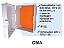 Caixa Painel para Quadros de Automação CMA - Imagem 1