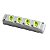 Tomada Externa Barra Robust Cinza/Verde 20A - Imagem 4