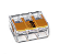Conector Wago 3 Vias - Imagem 1