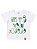 Conjunto Marlan Bebê Camiseta Curta Babador Bermuda Branco - Imagem 2