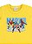 Conjunto Marlan Camiseta e Bermuda Marvel Vingadores Amarelo - Imagem 4