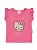 Conjunto Blusa e Shorts Corações Hello Kitty - Imagem 5