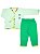 Pijama Diving Verde em Algodão Be Little - Imagem 1