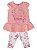 Conjunto Blusa e Legging em Cotton Floral Hello Kitty - Imagem 1