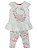 Conjunto Blusa e Legging em Cotton Floral Hello Kitty - Imagem 2