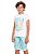 Conjunto Charpey 2 peças Camiseta e Bermuda Born To Be Surfer Branco - Imagem 1