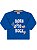 Camiseta Molekada Manga Longa Born to Rock Azul - Imagem 1