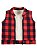 Conjunto Marlan 3 peças Colete Camiseta Longa Calça Vermelho - Imagem 2