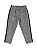 Calça Up Baby em Malha Jacquard Xadrez Infantil Preta - Imagem 1