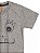 Conjunto Infantil Up Baby Camiseta Curta Bermuda Malha Cinza - Imagem 5